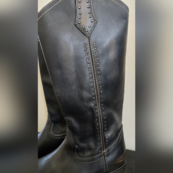 Freebird Leather Western Zip up Handcrafted Boots NIB Black size Women's 11 - Picture 5 of 9